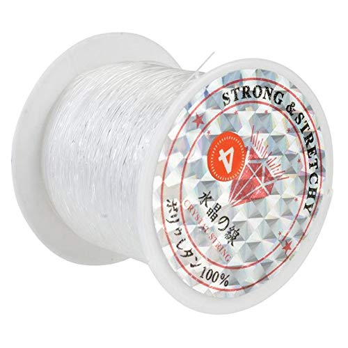 Quasimoon Fishing Line - 100 White Nylon For Hanging Paper Lanterns, Model Fl100
