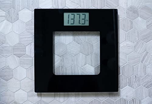 Extra Wide Glass Talking Digital Scale | The Bathroom Scale That Talks | Accurate Visual & Voice Display Digital Scale for...