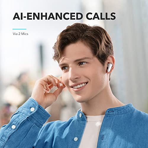 Soundcore by Anker P20i True Wireless Earbuds, 10mm Drivers with Big Bass, Bluetooth 5.3, 30H Long Playtime, Water-Resista...