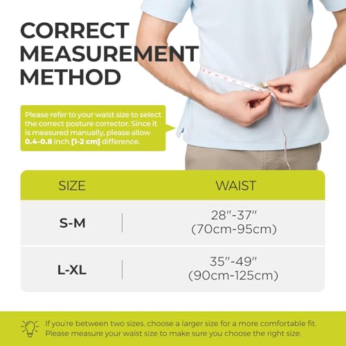 SHAPERKY Posture Corrector for Women and Men - Adjustable Upper Back Brace - Breathable Back Support straightener - Provid...