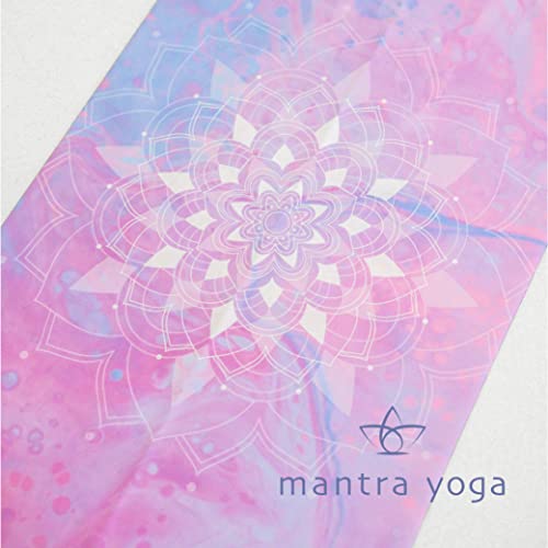 Mantra Yoga Travel PRO 1.5mm with Knee Pad - Foldable Fitness & Exercise Mat with Bag | Lightweight, Compact & Eco-Friendl...