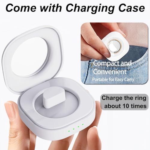 Smart Ring Heart Rate Monitor Fitness Ring Blood Pressure Sleep Tracker Fitness Tracker Pedometer Calories Step Counter Wa...