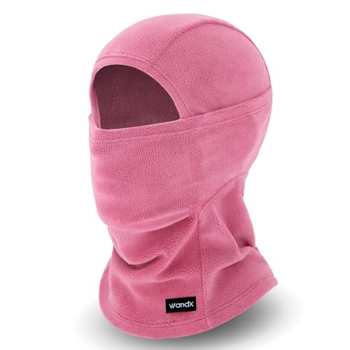 Fleece Balaclava Ski Mask, Winter Warm Full Face Mask Cover for Men Women Cold Weather Skiing Motorcycling Climbing