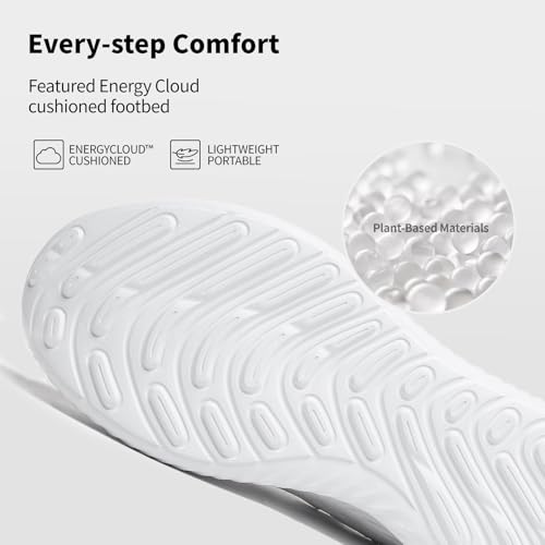 LOCFIR Women's AuraCloud Lightweight Slip On Walking Running Shoes