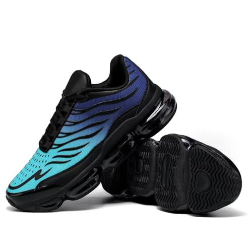 Socviis Mens Air Running Shoes Non Slip Workout Casual Sport Walking Shoes Basketball Sneakers Fashion Tennis Fitness Trai...