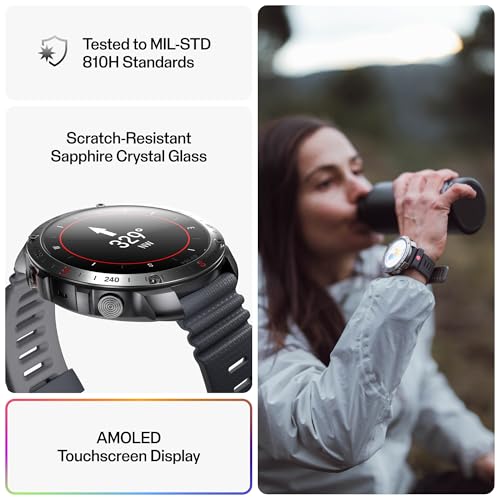 Polar Grit X2 Pro Premium GPS Smart Sports Watch – Ultimate Outdoor Adventure Watch with Rugged Design, Advanced Navigatio...