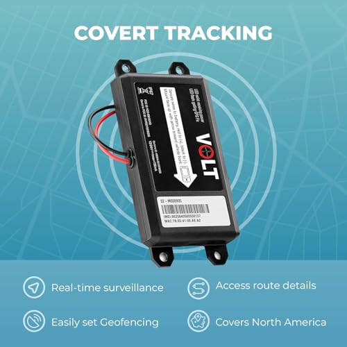 Brickhouse GPS Tracker for Vehicles - Livewire Volt 4G LTE Wired Car Tracker with GPS Tracking & Mapping - Enhance Securit...