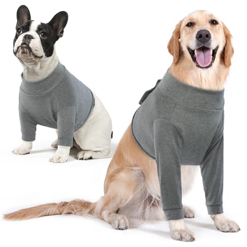IDOMIK Dog Recovery Suit, Dog Surgery Recovery Suit Front Legs, Comfy Joint Leg Sleeves After Surgery, Elbow Braces Protec...
