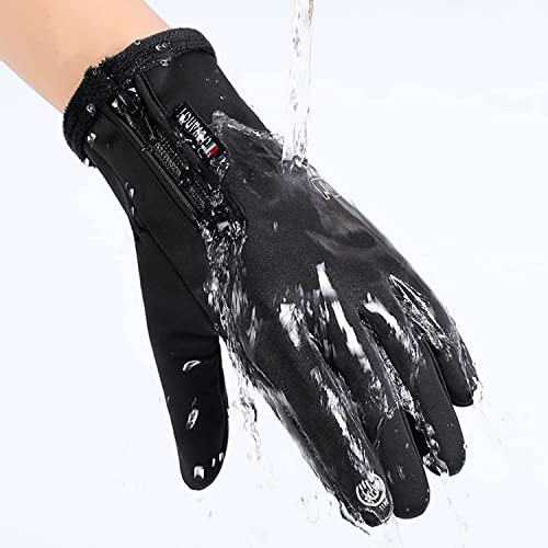 Nonazippy, Mens Winter Gloves Touchscreen Winter Running Gloves Hiking Gloves Cycling Gloves for Men for Cold WeatherandSport