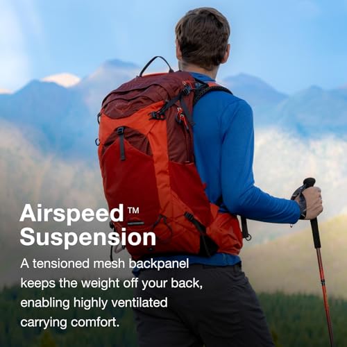 Osprey Manta 24L Men's Hiking Backpack with Hydraulics Reservoir, Oak Leaf Orange