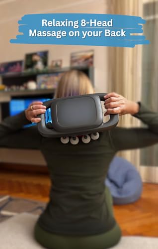 LEVILO 8 Head Massage Gun Deep Tissue for Neck, Shoulder, Back Massager – Massage Gun Deep Tissue for Muscle Recovery – Qu...