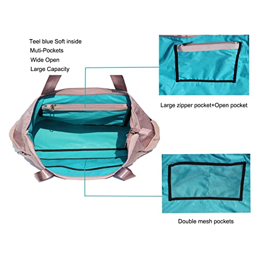 ESVAN Yoga Mat Bag Yoga Tote Carrier Shoulder Bag Carryall Tote for Office,Yoga,Pilates,Travel,Beach and Gym