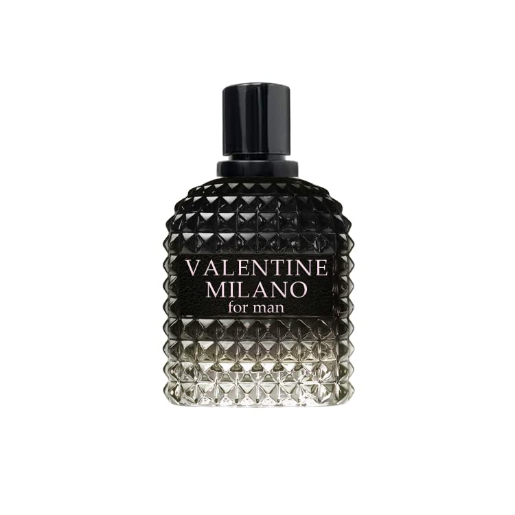 A CENTER Perfume for Men Valentine Milano Eau de Toilette Natural Spray Men Cologne Masculine Scent 3.4 Fl Oz/100ML