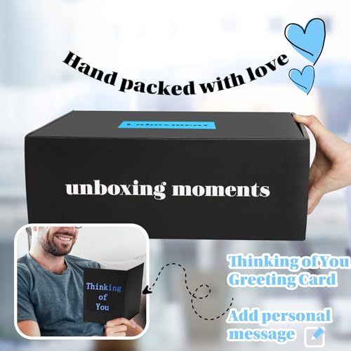 UNBOXMENT Care Package for Men, Get Well Soon Gifts, Feel Better After Surgery Recover Gift Basket, Cancer Chemo Encourage...