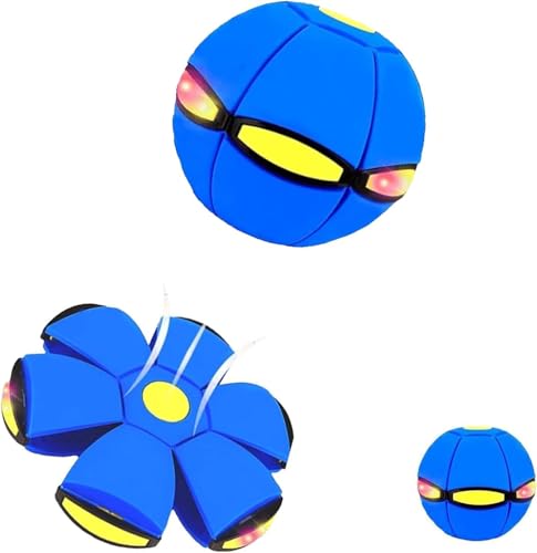 RWSEFK Magic Ball,Magic Bouncing Ball,Interactive Pop-Up Transform,Parent-Child Interaction，with 6 Light