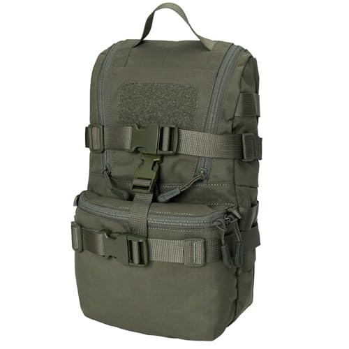IDOGEAR SPORTS Tactical MOLLE Hydration Pack for 2L Water Bladder Reservoir Bag for Plate Carrier Outdoor Airsoft Paintball