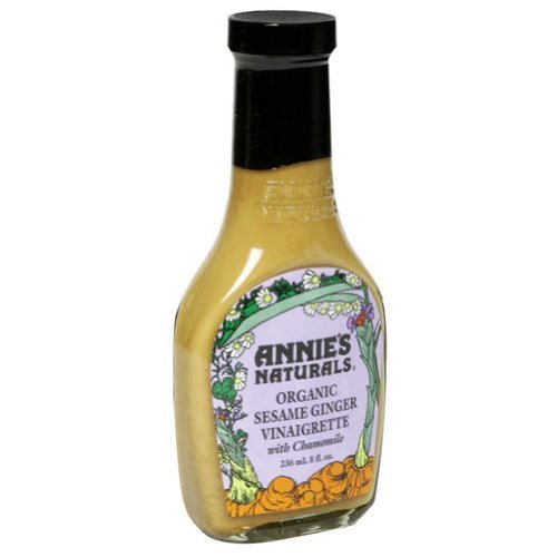 Annies Homegrown Drssng Vngrt Ses Gingr Org, 8 Oz