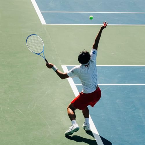 ZHUOKECE Tennis Rackets for Adult, 2 Players Adult Recreational Tennis Rackets Set for Beginners and Professional with 4 T...