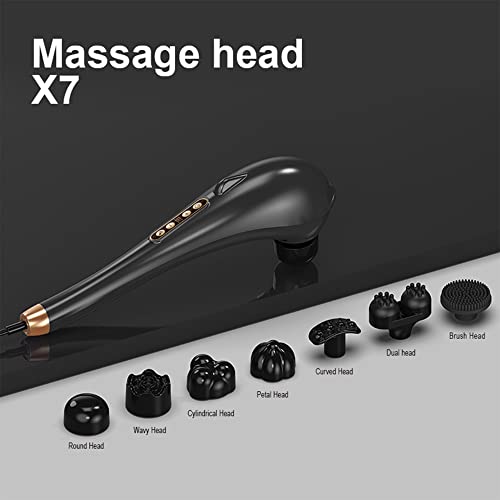 Asopal Back Massager, Deep Tissue Massager, Massage Machine for Pain Relief, Hand Held Massage Tool, Electric Percussion B...