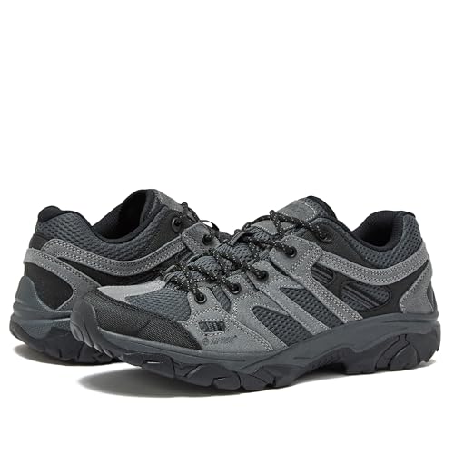 HI-TEC Ridge Low Waterproof Hiking Shoes for Men, Lightweight Breathable Outdoor Trekking and Trail Sneakers, Sizes 7 to 1...