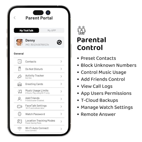 TickTalk5 Smart Watch for Kids with GPS Tracker, Video Calling, Texting, and Parental App, 4G Smartwatch with Free Music, ...