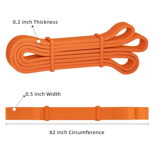 Resistance Bands, Pull Up Bands, Pull Up Assist Band Exercise Bands for Men & Women Working Out, Body Stretching, Physical...