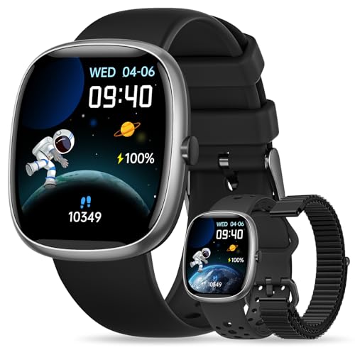 Smart Watch for Kids Girls Gift: No APP No Phone Needed Watch with Heart Rate Sleep Monitor Pedometer, Music Player, Alarm...