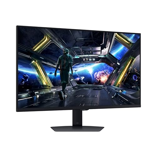 Samsung 32” Odyssey G7 (G70D) 4K UHD IPS 144Hz 1ms(GtG) Smart Gaming Monitor, G-Sync Compatible, AMD Freesync Premium, Vivid Colors, Adjustable Stand, Black Equalizer, LS32DG702ENXZA
