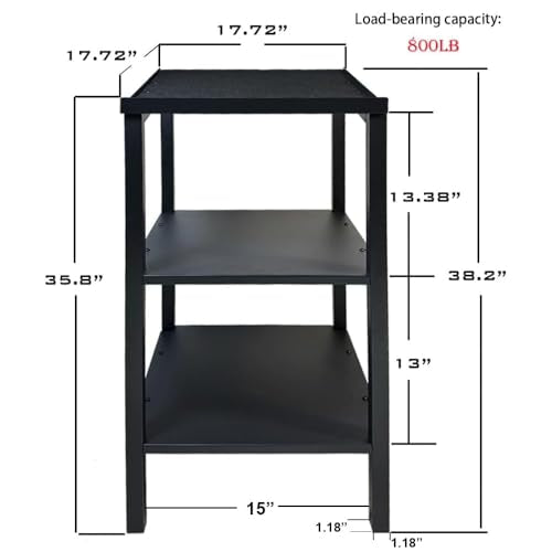 OGODU Commercial Heavy Duty Adjustable Dumbbell Stand & Kettlebell Stand, Adjustable Dumbbell Weight Rack, Kettlebell Stor...
