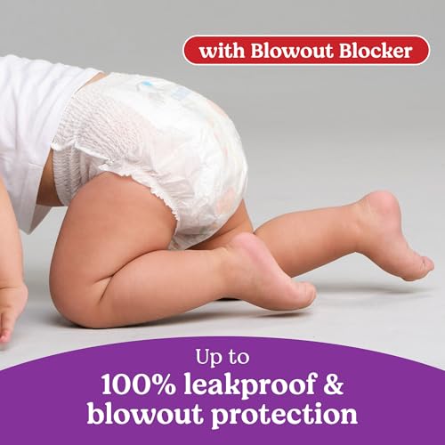Huggies Size 7 Baby Diapers, Little Movers HuggFit 360° Baby Diapers with 360° Waistband, Size 7 (41+ lbs), 88 Count (2 Pa...
