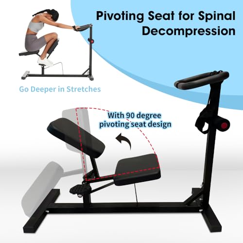 Fairgom Stretch Machine, Home Gym Full Body Stretching Equipment for Lumbar Stretching, Lower Back Pain, Leg Stretch, Reha...