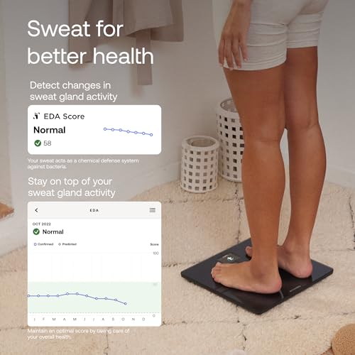 WITHINGS Body Comp - Scale for Body Weight and Complete Body Analysis, Wi-Fi & Bluetooth, Baby Digital Scale, Accurate Vis...