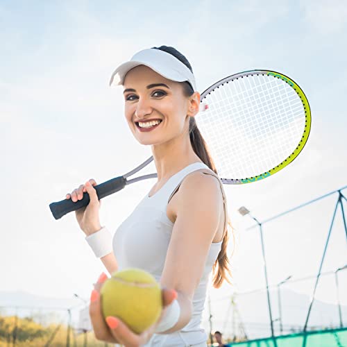 Tennis Racket Pre-Strung Lightweight 27 Inch Racquet Recreational Adult Rackets for Men Women Students Training Tennis Sta...