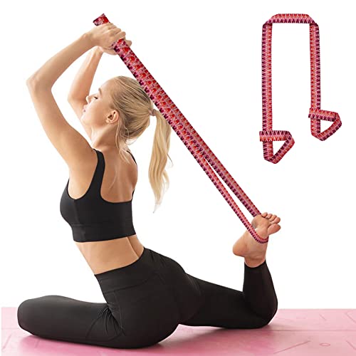 ZOOEASS Yoga Mat Strap, Adjustable Durable Yoga Mat Carrier & Stretching Strap, Multiple Color Choices