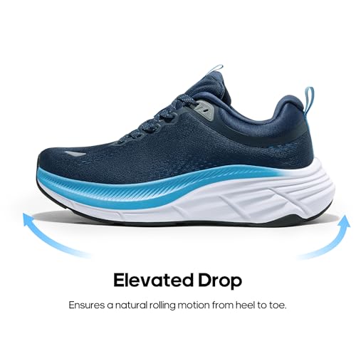 NORTIV 8 Men's Walking Shoes Running Tennis Cushioning ActiveBreeze Non Slip Athletic Gym Workout Comfortable Fashion Snea...
