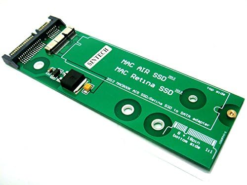 Sinech 26Pin To Sata Adapter Card,Compatible With Ssd From 2012 Year Macbook Air/Pro Retina