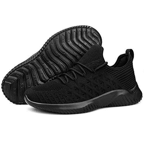 Feethit Womens Slip On Walking Shoes Non Slip Running Shoes Breathable Workout Shoes Lightweight Gym Sneakers