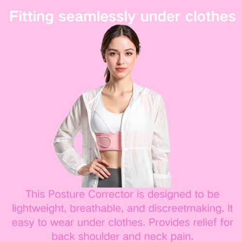 Back Brace Posture Corrector for Women - Adjustable Upper Posture Support Bras for Neck Shoulder Back Straightener - Comfo...
