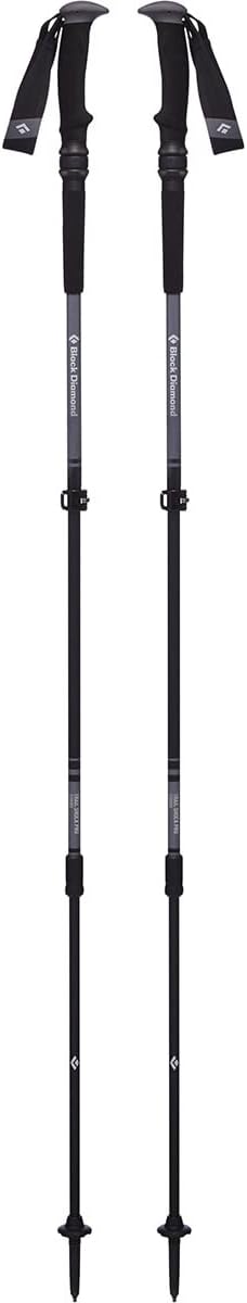 BLACK DIAMOND Trail Trekking Poles (Pair) | Lightweight Aluminum Hiking Poles | Natural, Cork, or Foam Grips | FlickLock A...