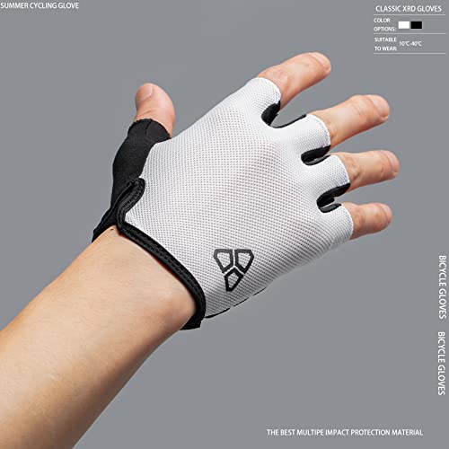 DUEECO Cycling Gloves - Anti-Slip, Shock-Absorbing XRD Pad, Light Weight Breathable MTB Biking Gloves for Men & Women