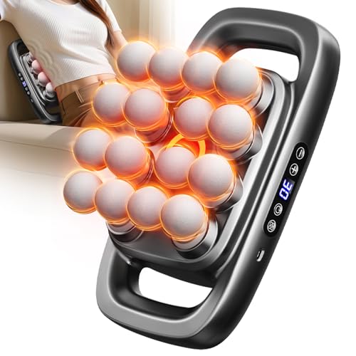 Gurui Massage Guns Deep Tissue, Valentine's Day Gifts, Neck Massager with 16 Heads, 16-Head Massage Gun Set for Deep Tissu...