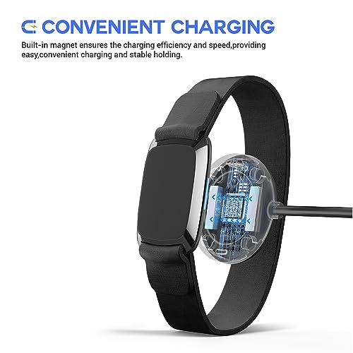 TUSITA Charger Compatible with Wahoo TICKR FIT Heart Rate Armband - 1M