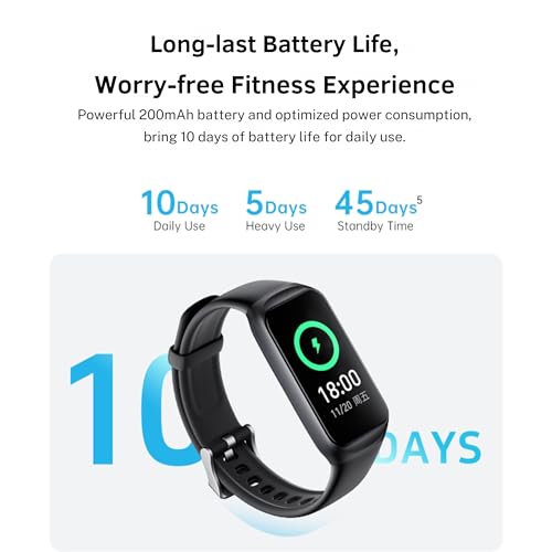 MEHRI Fitness Tracker - Smart Watch with 24/7 Heart Rate, Blood Pressure & Oxygen, Sleep & Stress Monitoring, IP68 Waterpr...