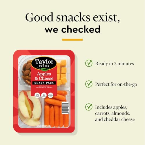 Taylor Farms Apples and Cheese Snack Pack, 5.75 Ounce