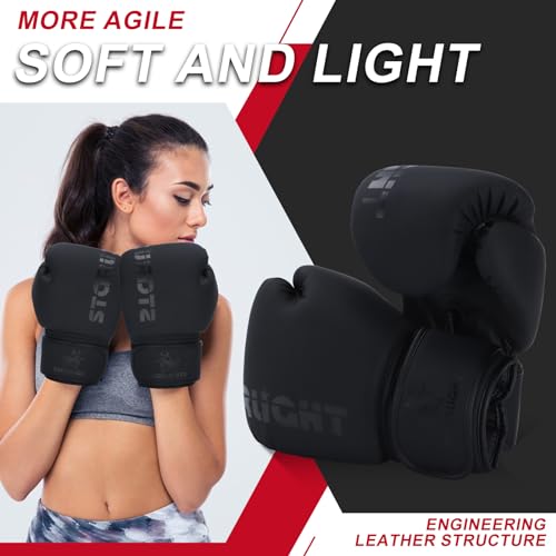 Valchiria Boxing Gloves for Men Women, Sparring Training Punching MMA Kickboxing Boxing Gloves, Heavy Bag Workout Gloves f...
