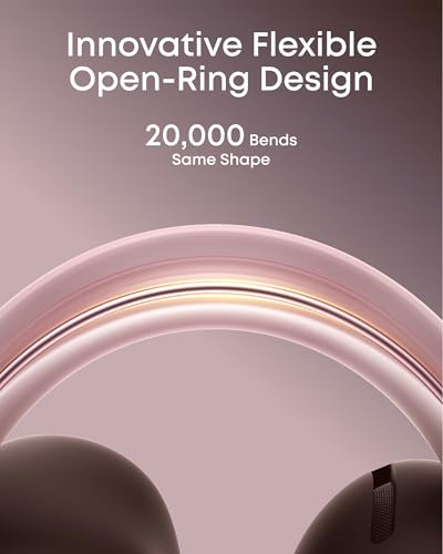 Soundcore AeroClip by Anker, Open-Ear Earbuds, Clip-On Headphones, Adaptive Comfort, Clear Calls with 4 Mics and AI, Stabl...
