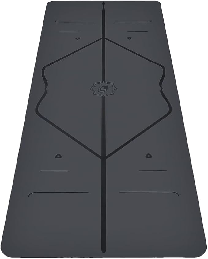 Liforme Original Yoga Mat – Free Yoga Bag Included - Patented Alignment System, Warrior-like Grip, Non-slip, Eco-friendly,...