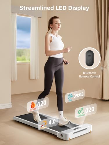 WALKINGPAD Foldable Walking Pad for Home Office, Under Desk Treadmill with Adaptive Speed Control, Compact Design for Smal...