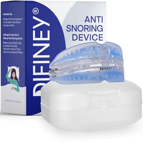 Difiney Anti Snoring Device: FDA-Cleared Snoring Solution – Adjustable Snore Stopper Mouth Guard for Men & Women – Anti Sn...
