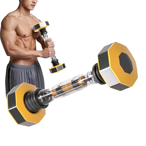 Shake Weight Home Fitness Adjustable Dumbbell Set 22-66 lbs for Arm Chest Core Strength Training Shake Weight for Women & ...